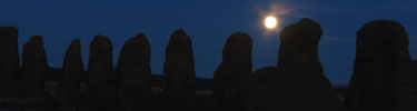 Moon Over Fort Union